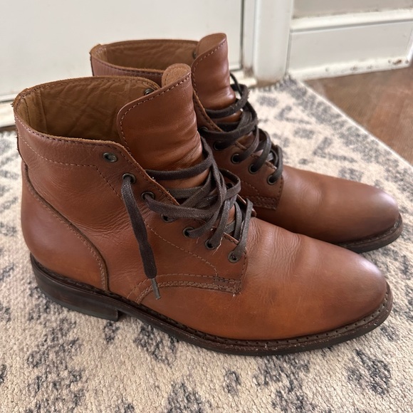 Thursday Boot Company Tan Leather Men's Boots - size 9.5 (fits like 10) - Picture 1 of 3